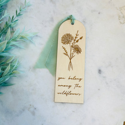 Wildflowers Bookmark-Brittany Carl-Shop Anchored Bliss Women's Boutique Clothing Store