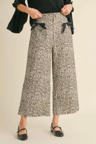Fearlessly You Leopard Cropped Pants-Stacey Kluttz-Shop Anchored Bliss Women's Boutique Clothing Store