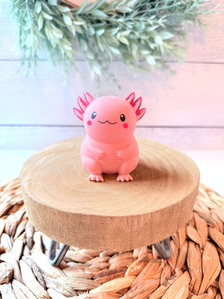 Marshmallow Axolotl Cutie • Pink-Brittany Carl-Shop Anchored Bliss Women's Boutique Clothing Store