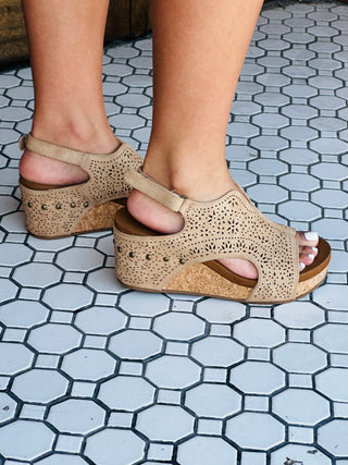 Free Fly Wedges • Tan-Stacey Kluttz-Shop Anchored Bliss Women's Boutique Clothing Store