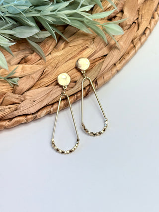 Hayden Earrings • Gold-Sammi-Shop Anchored Bliss Women's Boutique Clothing Store