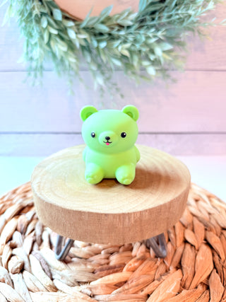 Marshmallow Bear Cutie • Green-Brittany Carl-Shop Anchored Bliss Women's Boutique Clothing Store