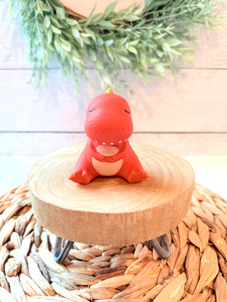 Marshmallow Dino Cutie • Red-Brittany Carl-Shop Anchored Bliss Women's Boutique Clothing Store