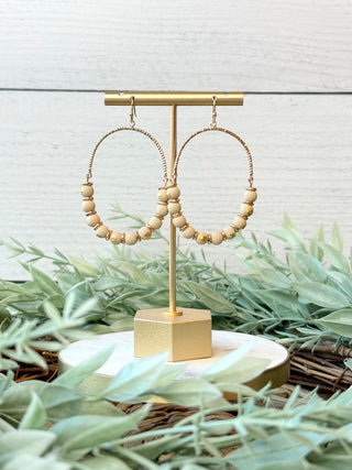 Victoria Earrings • Taupe-Sammi-Shop Anchored Bliss Women's Boutique Clothing Store