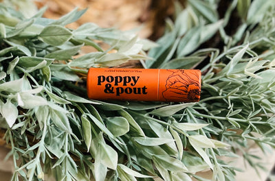 Poppy & Pout Lip Balm • Orange Blossom-Brittany Carl-Shop Anchored Bliss Women's Boutique Clothing Store