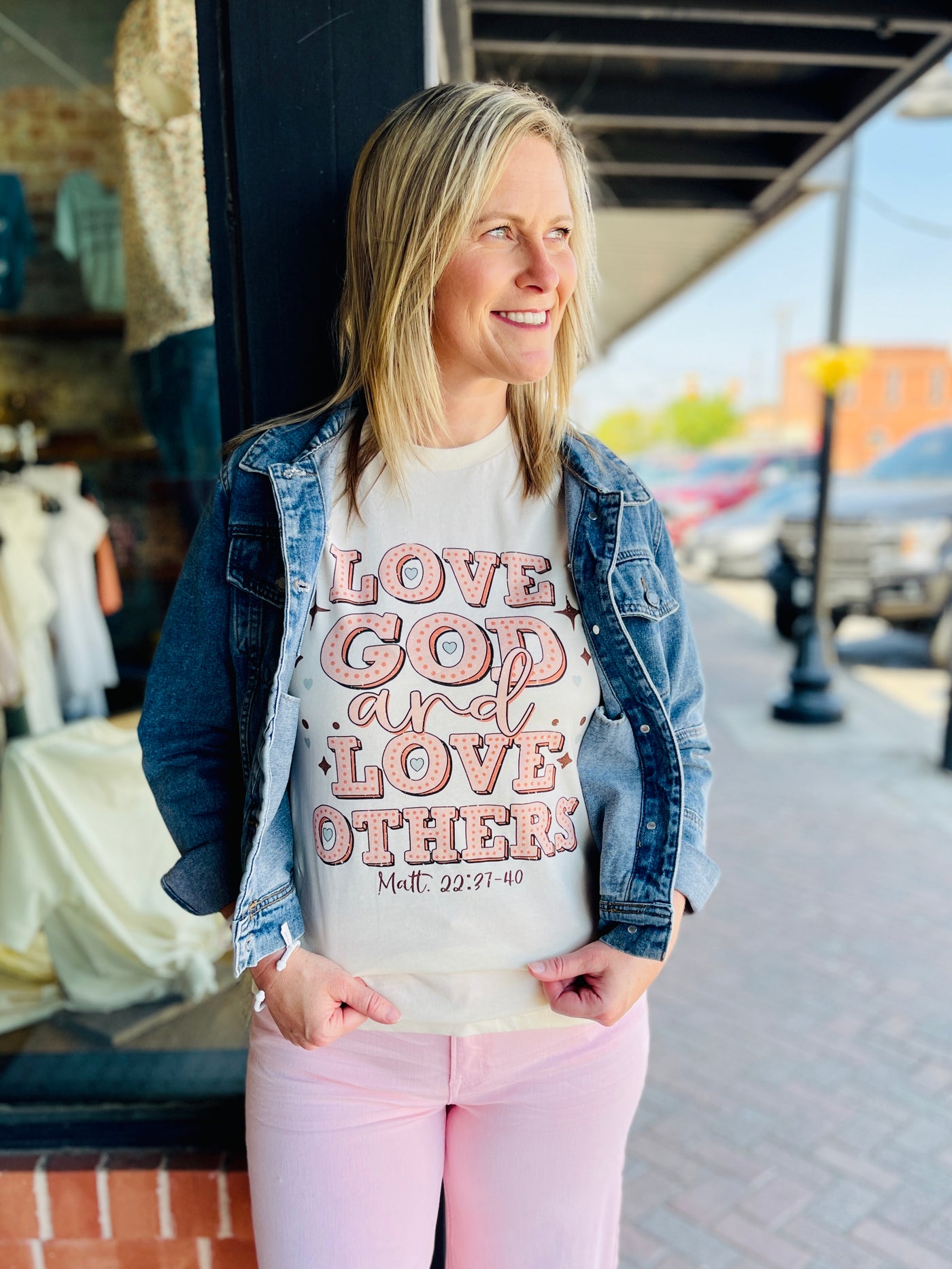 Love God Love Others Graphic Tee-Harps & Oli-Shop Anchored Bliss Women's Boutique Clothing Store