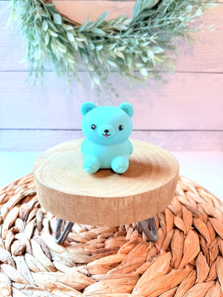 Marshmallow Bear Cutie • Blue-Brittany Carl-Shop Anchored Bliss Women's Boutique Clothing Store