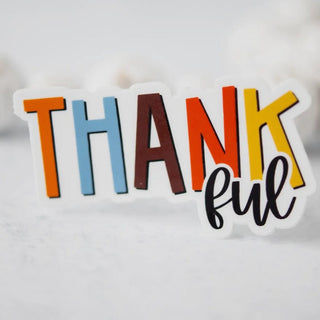 Thankful Vinyl Sticker-Stacey Kluttz-Shop Anchored Bliss Women's Boutique Clothing Store