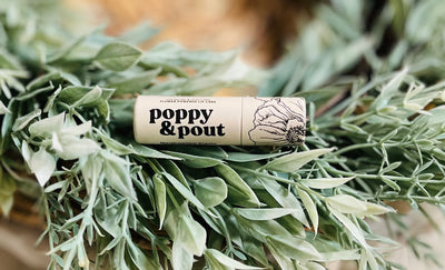 Poppy & Pout Lip Balm • Marshmallow Creme-Brittany Carl-Shop Anchored Bliss Women's Boutique Clothing Store