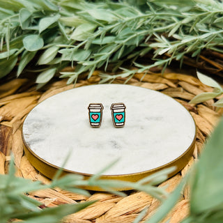 Whimsy Wear Hand-Painted Earrings-Brittany Carl-Shop Anchored Bliss Women's Boutique Clothing Store