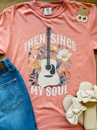 Then Sings My Soul Graphic Tee-Harps & Oli-Shop Anchored Bliss Women's Boutique Clothing Store