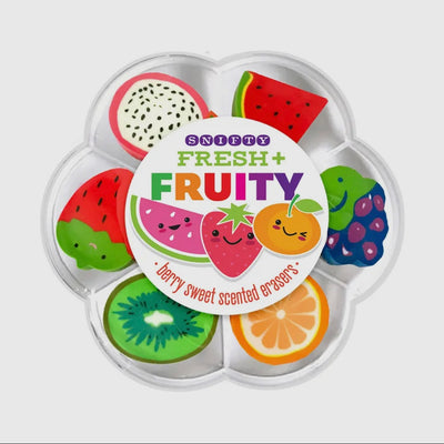 Fresh + Fruity Scented Erasers-Brittany Carl-Shop Anchored Bliss Women's Boutique Clothing Store