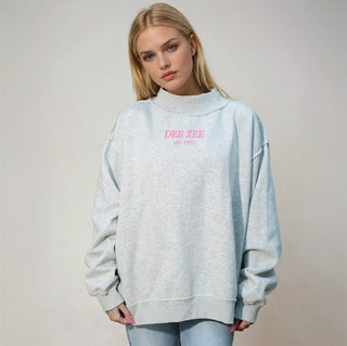 Delta Zeta Mockneck Sweatshirt
