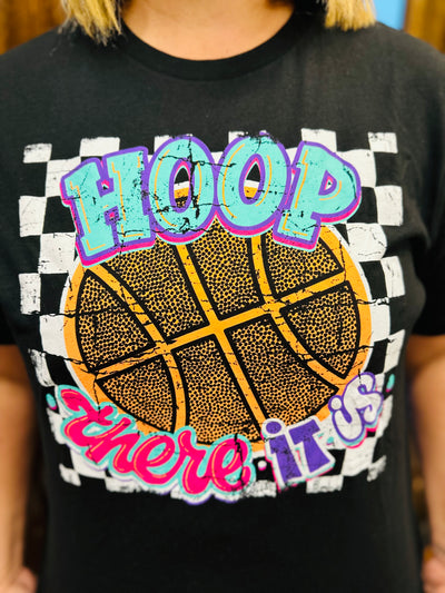 Hoop There It Is Graphic Tee-Emerald Creek-Small-Shop Anchored Bliss Women's Boutique Clothing Store