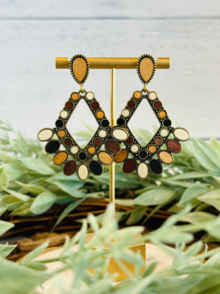 Make an Entrance Earrings-Brittany Carl-Shop Anchored Bliss Women's Boutique Clothing Store