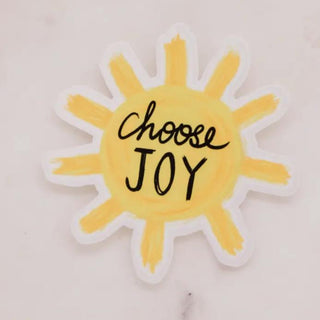 Choose Joy Vinyl Sticker • Yellow-Anchored Bliss Boutique-Shop Anchored Bliss Women's Boutique Clothing Store