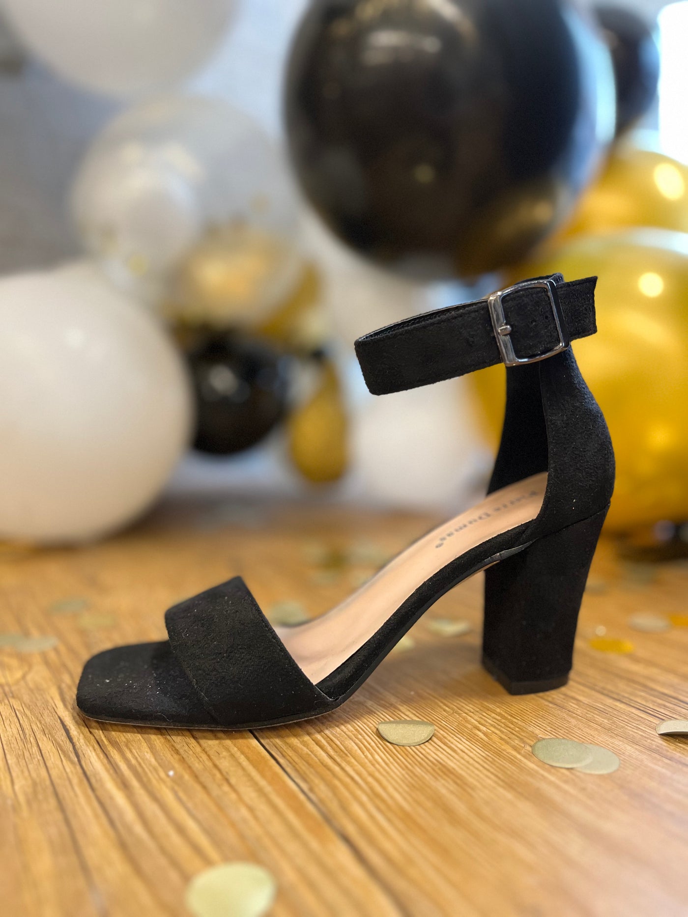 Talk Of The Town Black Heels-Tracy Zelenuk-Shop Anchored Bliss Women's Boutique Clothing Store