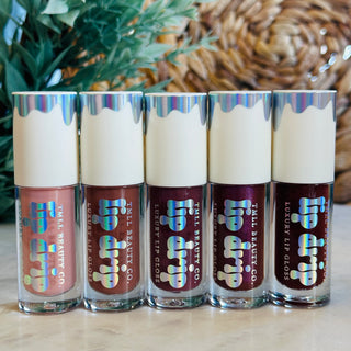 Lip Drip Luxury Lip Gloss • Plum Tart-Brittany Carl-Shop Anchored Bliss Women's Boutique Clothing Store