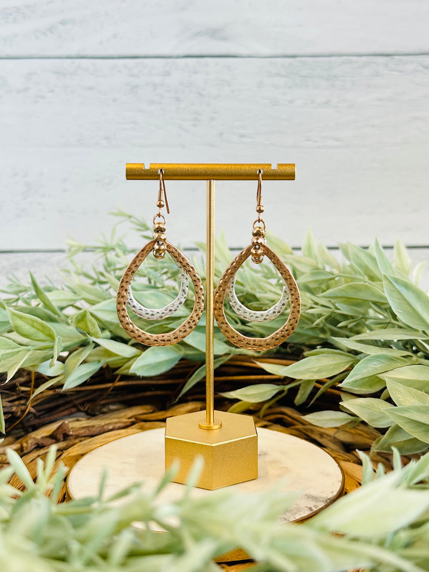 In the Moment Teardrop Earrings-Brittany Carl-Shop Anchored Bliss Women's Boutique Clothing Store