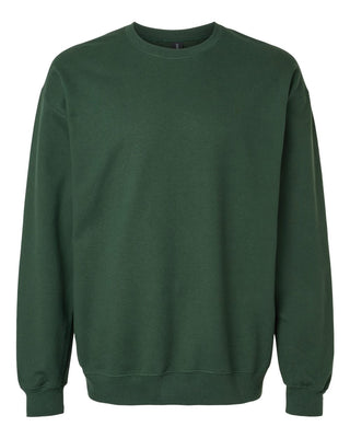 Patch Bar Blank Gildan Sweatshirt-Harps & Oli-Small-Forest Green-Shop Anchored Bliss Women's Boutique Clothing Store