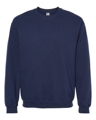 Patch Bar Blank Gildan Sweatshirt-Harps & Oli-Small-Navy-Shop Anchored Bliss Women's Boutique Clothing Store