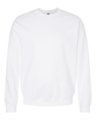 Patch Bar Blank Gildan Sweatshirt-Harps & Oli-Small-White-Shop Anchored Bliss Women's Boutique Clothing Store