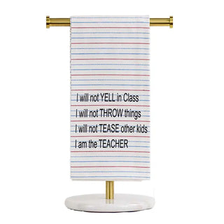 I Am the Teacher Hand Towel-Stacey Kluttz-Shop Anchored Bliss Women's Boutique Clothing Store