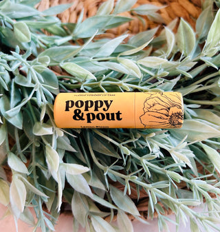 Poppy & Pout Lip Balm • Lemon Bloom-Brittany Carl-Shop Anchored Bliss Women's Boutique Clothing Store