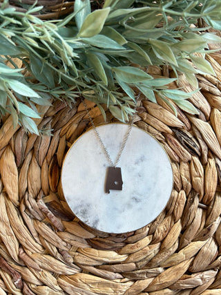 Simple State of Mind Necklace • Alabama-Brittany Carl-Shop Anchored Bliss Women's Boutique Clothing Store