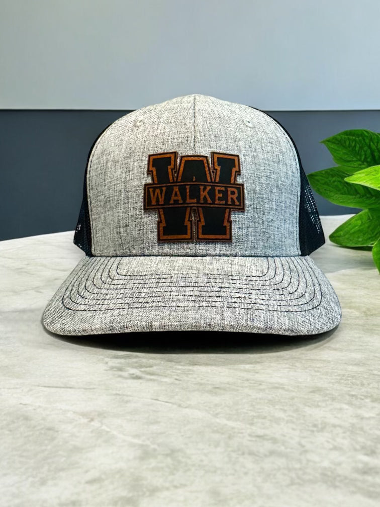 Walker Leather Patch Hat-Walker Elementary-Shop Anchored Bliss Women's Boutique Clothing Store