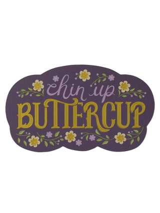 Chin Up Buttercup Refrigerator Magnet-Brittany Carl-Shop Anchored Bliss Women's Boutique Clothing Store