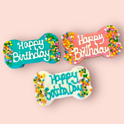 Sassy's Pup Treats • Blue Birthday Bone-Stacey Kluttz-Shop Anchored Bliss Women's Boutique Clothing Store