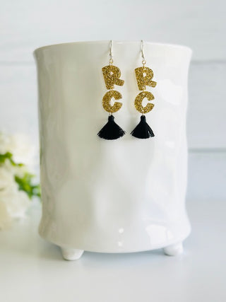 RC Dangle Tassel Earrings-Brittany Carl-Shop Anchored Bliss Women's Boutique Clothing Store