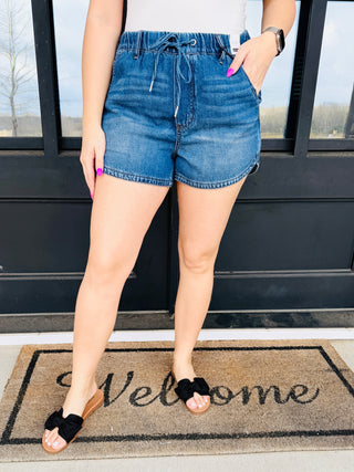 Judy Blue Summer Daze Denim Shorts-Judy Blue-Shop Anchored Bliss Women's Boutique Clothing Store