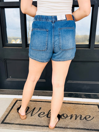 Judy Blue Summer Daze Denim Shorts-Judy Blue-Shop Anchored Bliss Women's Boutique Clothing Store