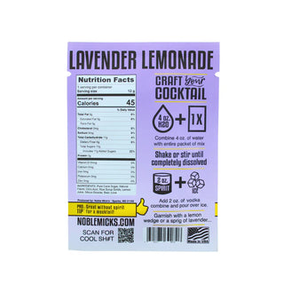 Lavender Lemonade Noble Mick's Single Serve Cocktail-Brittany Carl-Shop Anchored Bliss Women's Boutique Clothing Store