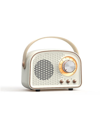 Mini Retro Radio Bluetooth Multifunction Speaker • White-Zenana-Shop Anchored Bliss Women's Boutique Clothing Store
