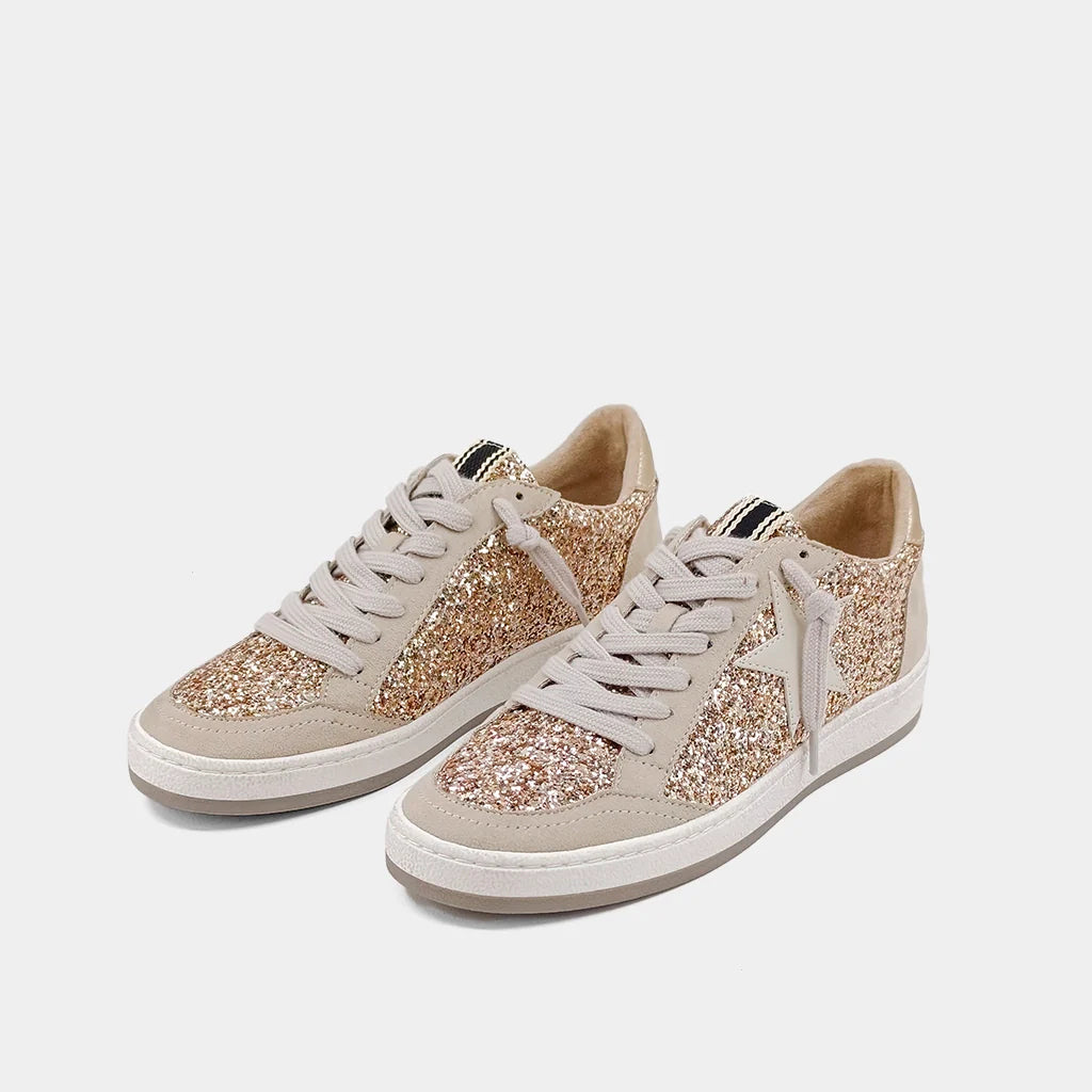 ShuShop Feel the Magic Sneakers • Champagne-ShuShop-Shop Anchored Bliss Women's Boutique Clothing Store