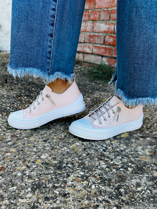 Queen of Everything Sneakers • Pink-Stacey Kluttz-Shop Anchored Bliss Women's Boutique Clothing Store