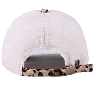 Put it On My Husband's Tab Embroidered Cap • Leopard-Zenana-Shop Anchored Bliss Women's Boutique Clothing Store
