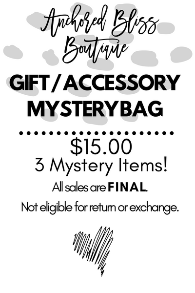 Gift & Accessory Mystery Bag-Anchored Bliss Boutique-Shop Anchored Bliss Women's Boutique Clothing Store