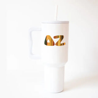 Delta Zeta 40oz 24 Karat Sorority Tumbler-Duo Threads-Shop Anchored Bliss Women's Boutique Clothing Store
