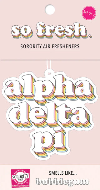 Sorority Retro Air Freshener-Sorority Shop-Shop Anchored Bliss Women's Boutique Clothing Store
