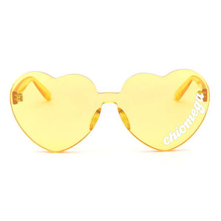 Sorority Heart Shaped Sunglasses-Sorority Shop-Shop Anchored Bliss Women's Boutique Clothing Store