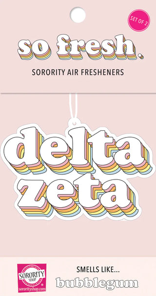 Sorority Retro Air Freshener-Sorority Shop-Shop Anchored Bliss Women's Boutique Clothing Store