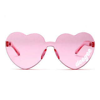 Sorority Heart Shaped Sunglasses-Sorority Shop-Shop Anchored Bliss Women's Boutique Clothing Store