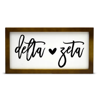 Sorority Script Wooden Sign-Sorority Shop-Shop Anchored Bliss Women's Boutique Clothing Store