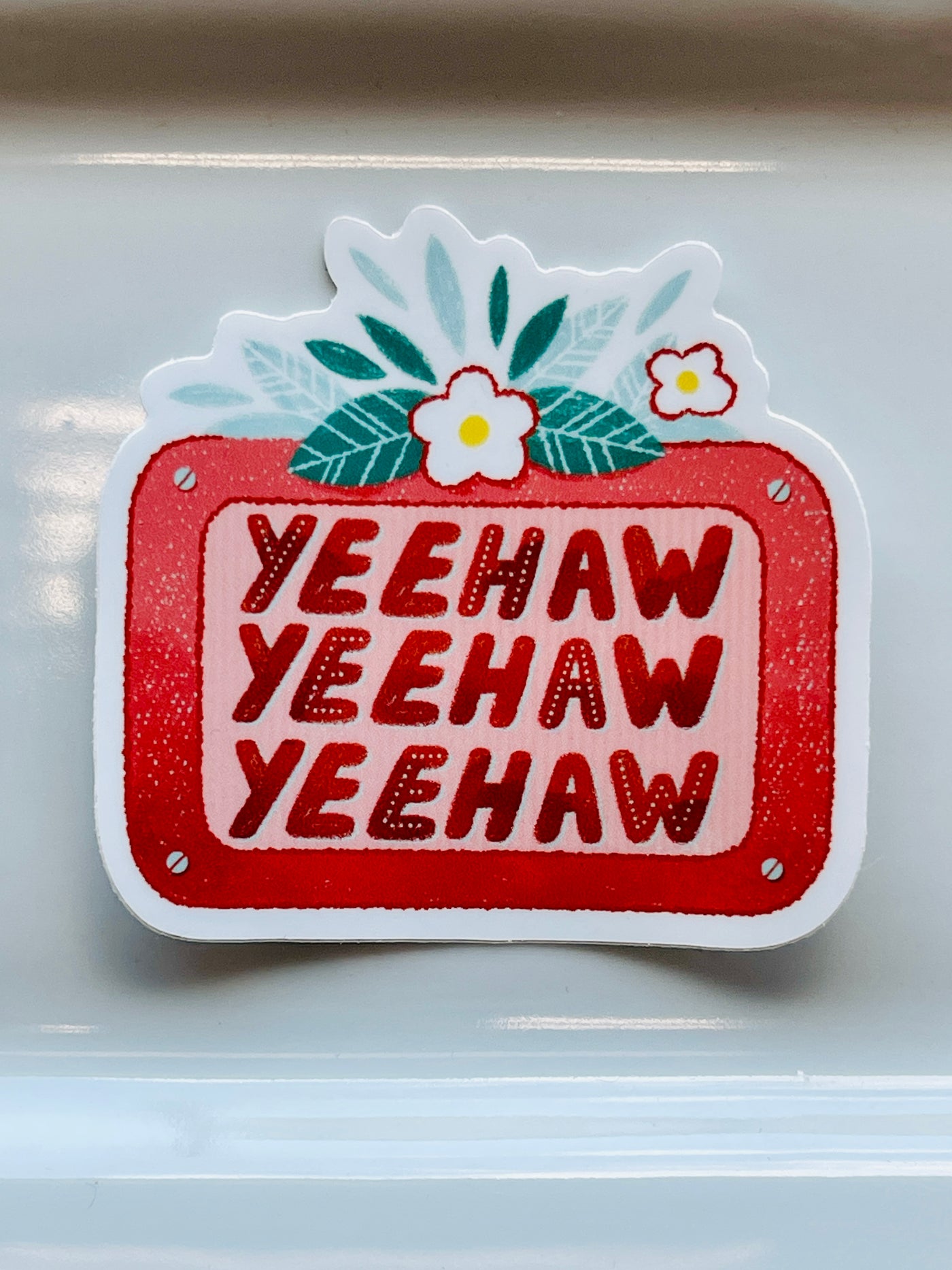 Yeehaw Repeat Sticker-Big Moods-Shop Anchored Bliss Women's Boutique Clothing Store