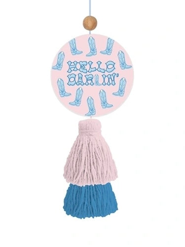 Hello Darlin Air Freshener-Mary Square-Shop Anchored Bliss Women's Boutique Clothing Store