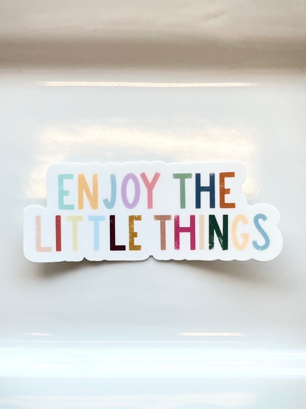 Enjoy The Little Things Sticker-Big Moods-Shop Anchored Bliss Women's Boutique Clothing Store